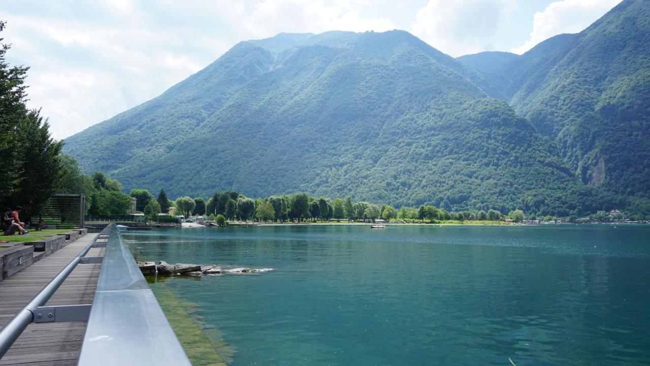 Vakantiehuis Casasinporlezza - Camping Italie Hotel Exterior photo