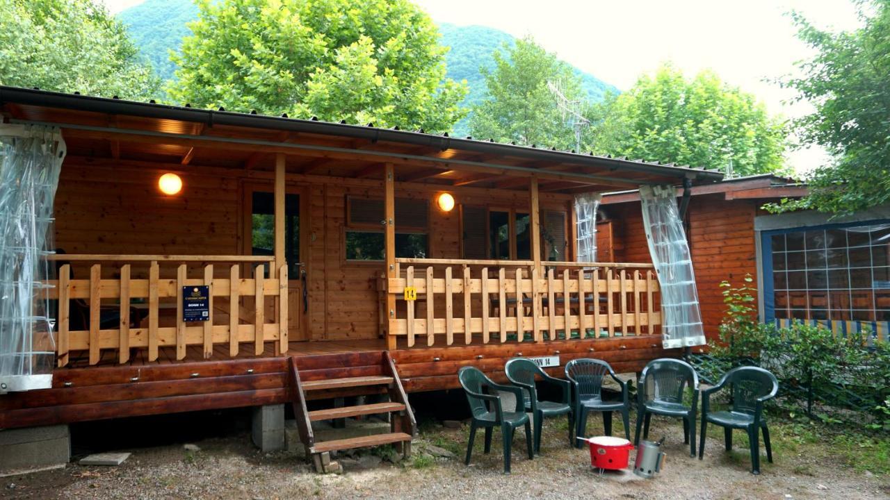 Vakantiehuis Casasinporlezza - Camping Italie Hotel Exterior photo