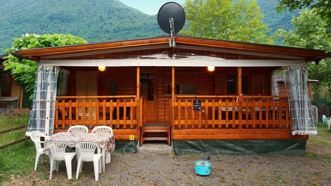 Vakantiehuis Casasinporlezza - Camping Italie Hotel Exterior photo